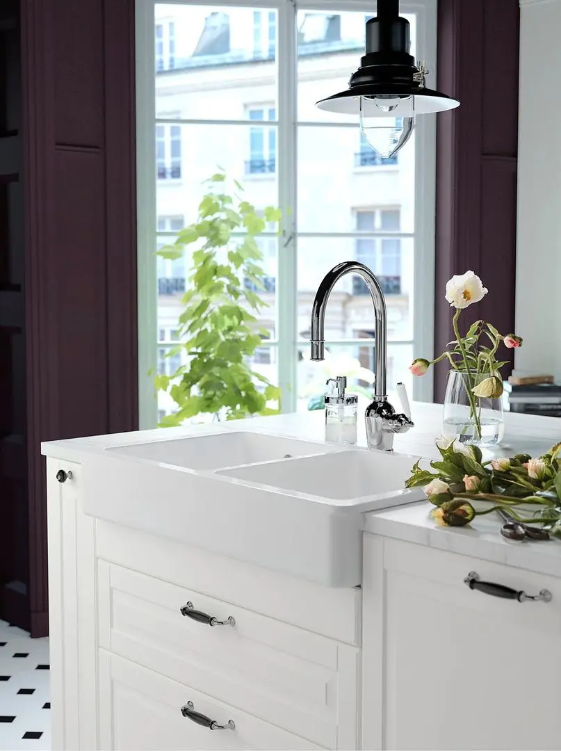 Baterie pentru chiuveta Ikea Insjon duş extractibil (Chrome) - 4