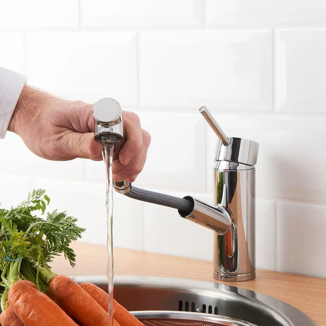 Baterie pentru chiuveta Ikea Yttran dus extractibil (Chrome) - 3