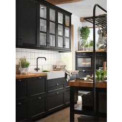 Baterie pentru lavoar Ikea Gamlesjon (Black Brushed Metal) Thumb