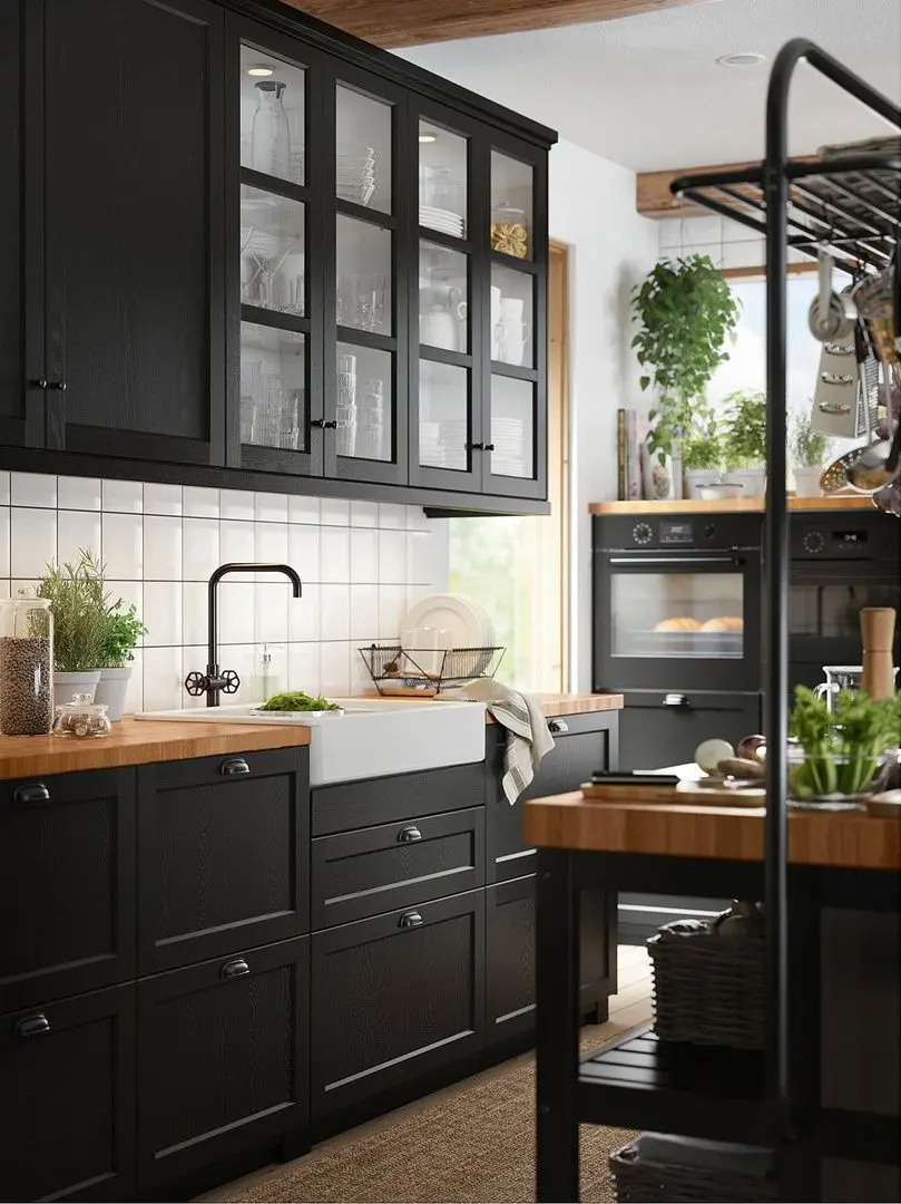 Baterie pentru lavoar Ikea Gamlesjon (Black Brushed Metal) - 5