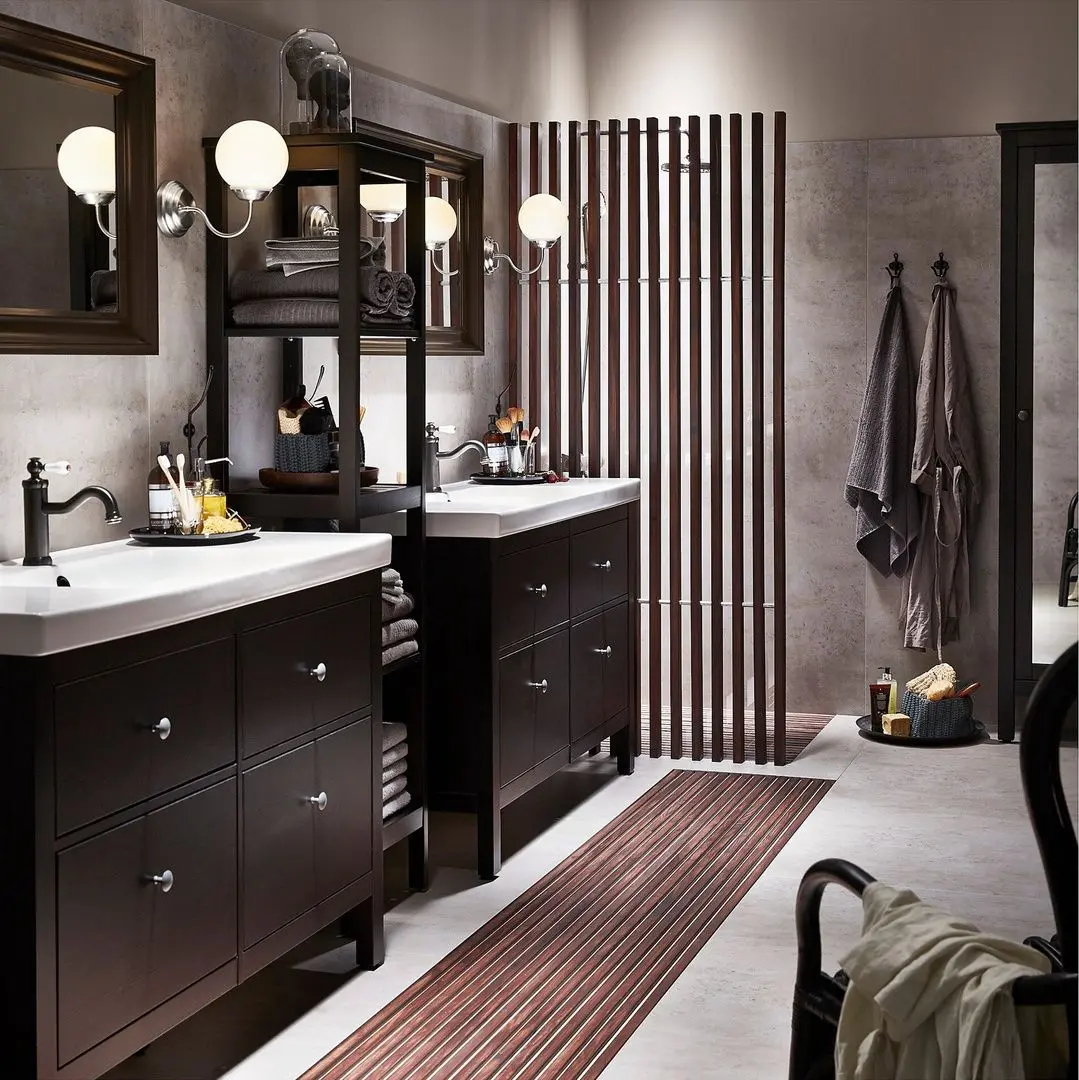 Baterie pentru lavoar Ikea Hamnskar (Black) - 6