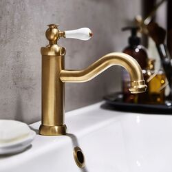 Baterie pentru lavoar Ikea Hamnskar (Brass) Thumb