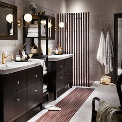 Baterie pentru lavoar Ikea Hamnskar (Brass) Thumb