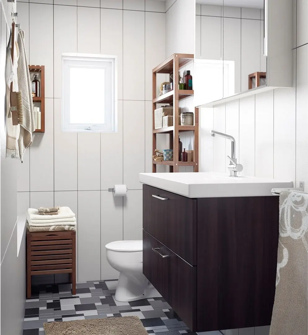 Baterie pentru lavoar Ikea Lundskar (Inox) - 3