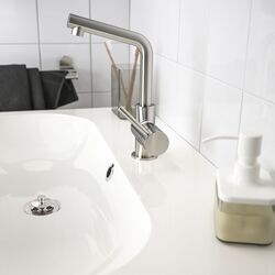 Baterie pentru lavoar Ikea Lundskar (Inox) Thumb