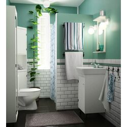 Baterie pentru lavoar Ikea Runskar (Chrome) Thumb