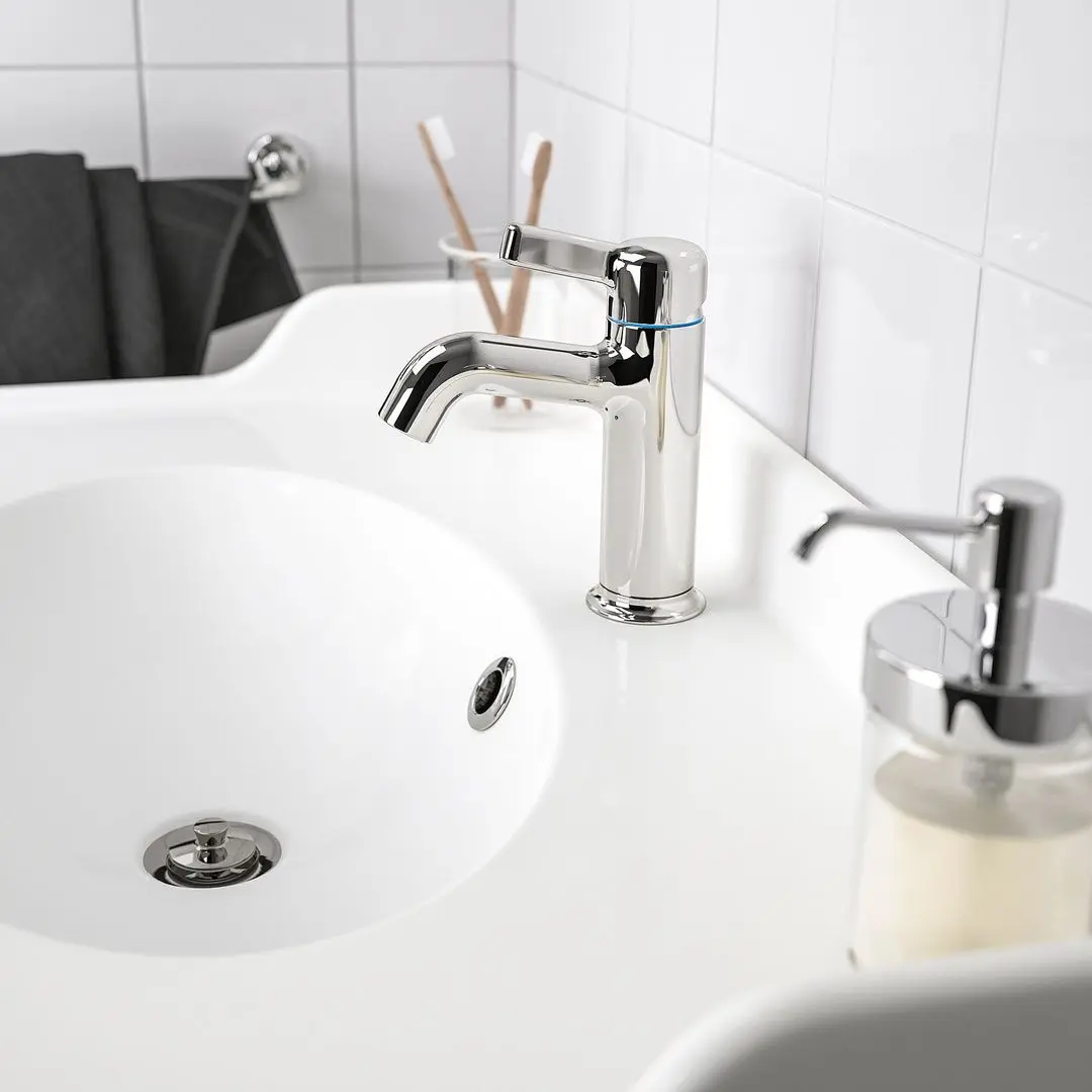 Baterie pentru lavoar Ikea Voxnan (Chrome) - 4