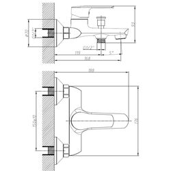 Set de dus Imprese Kit21081 (Chrome) Thumb