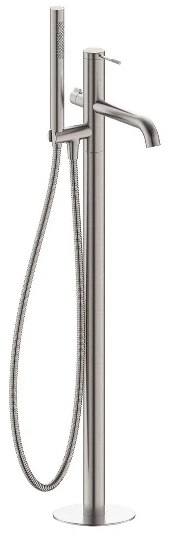 Смеситель для ванны и душа Imprese Brenta ZMK081906060 (Nickel)