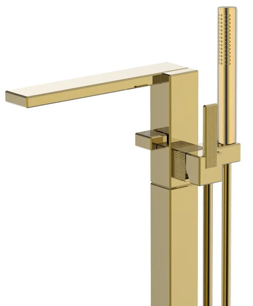 Cмеситель для ванны и душа Imprese Deira ZMK112009060 (Champagne)