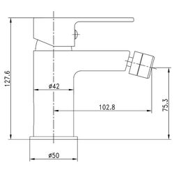 Baterie pentru bideu Imprese Lesna 40070 (Chrome) Thumb