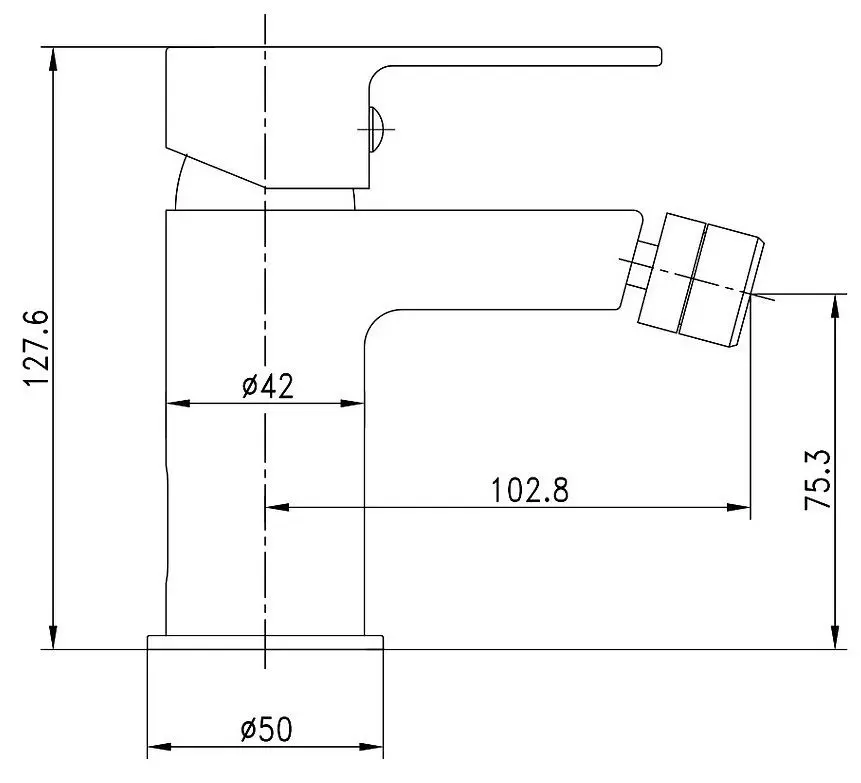 Baterie pentru bideu Imprese Lesna 40070 (Chrome) - 3