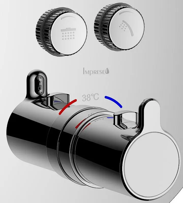 Baterie pentru dus Imprese Smart Click ZMK101901237 (Chrome)