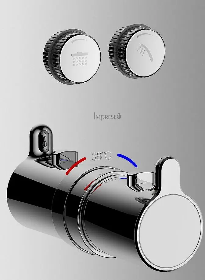 Baterie pentru dus Imprese Smart Click ZMK101901239 (Chrome) - 2