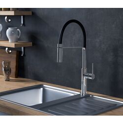 Baterie pentru chiuveta Imprese Boa US 55921 (Chrome/Black) Thumb