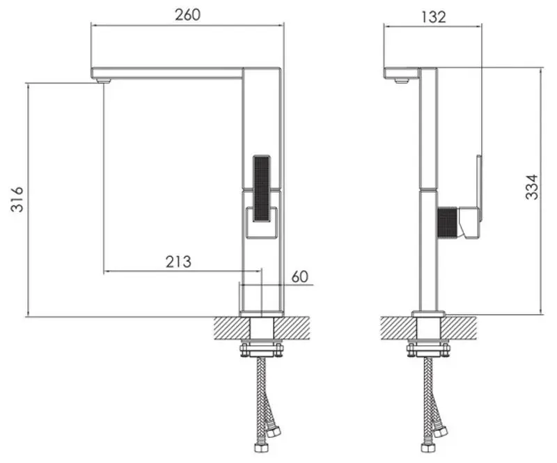 Baterie pentru bucatarie Imprese Deira ZMK112009150 (Champagne) - 3