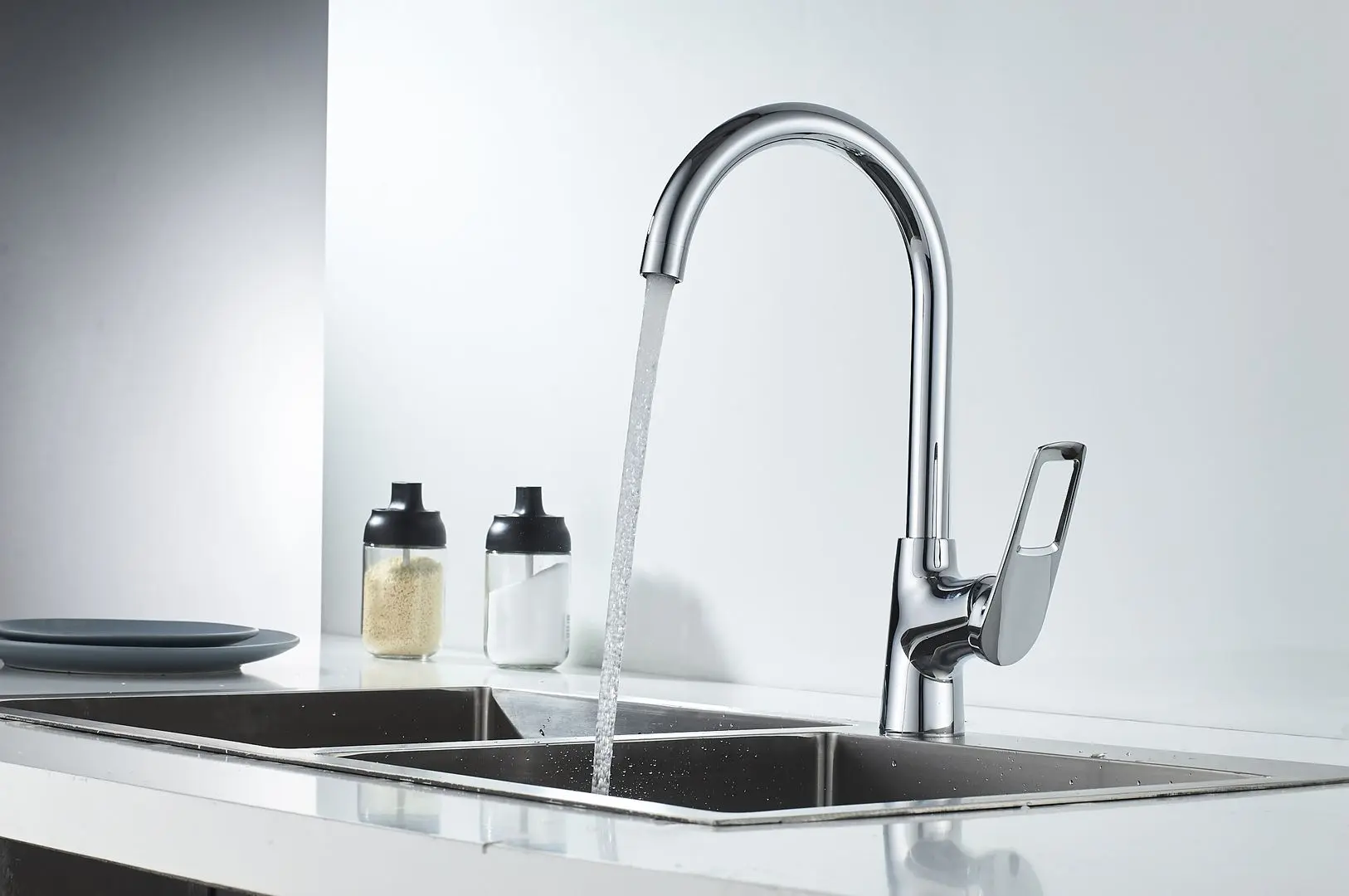 Baterie pentru chiuveta Imprese Elio f03407701AA (Chrome) - 3