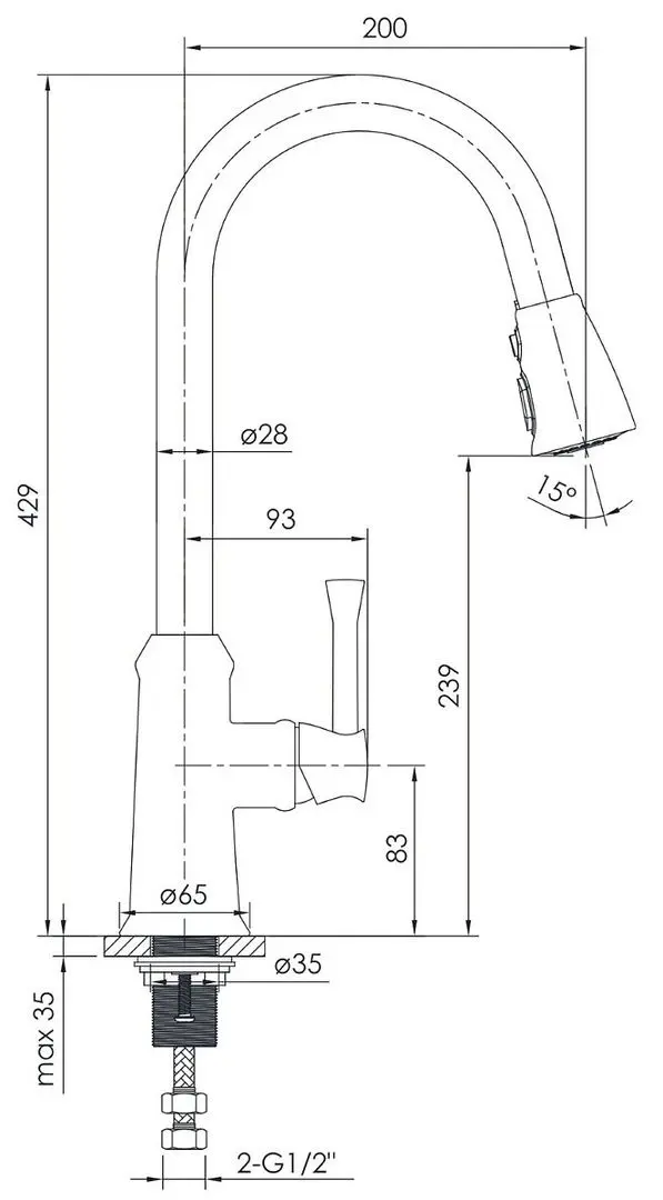 Baterie pentru bucatarie Imprese Podzima Zrala ZMK02170815 (Black) - 4