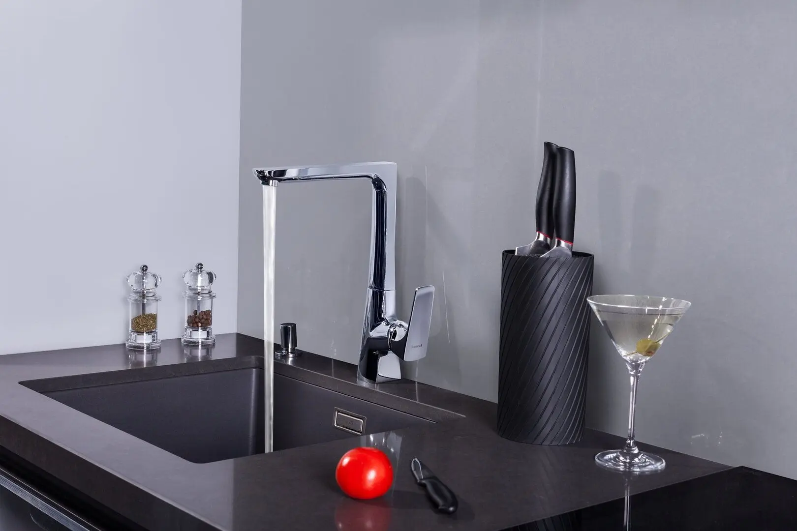 Baterie pentru chiuveta Imprese Valtice 55320 (Chrome)