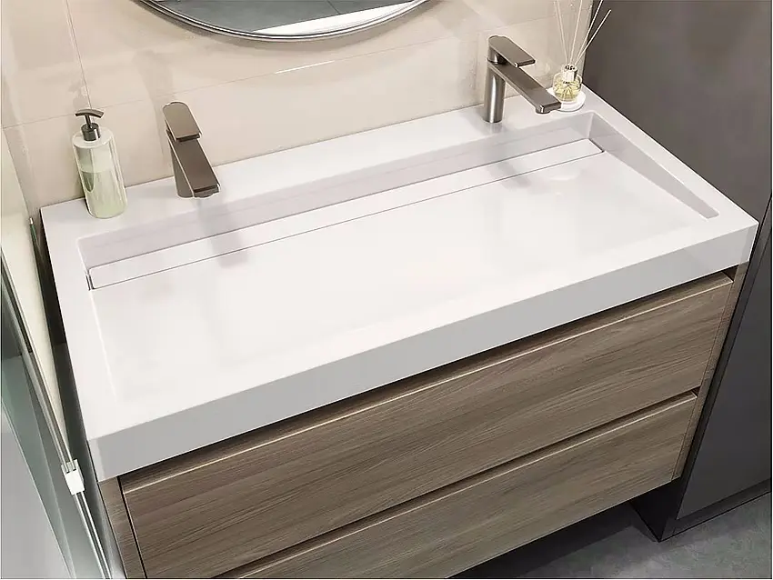 Baterie pentru lavoar Imprese Blanice 05330 (Chrome) - 3