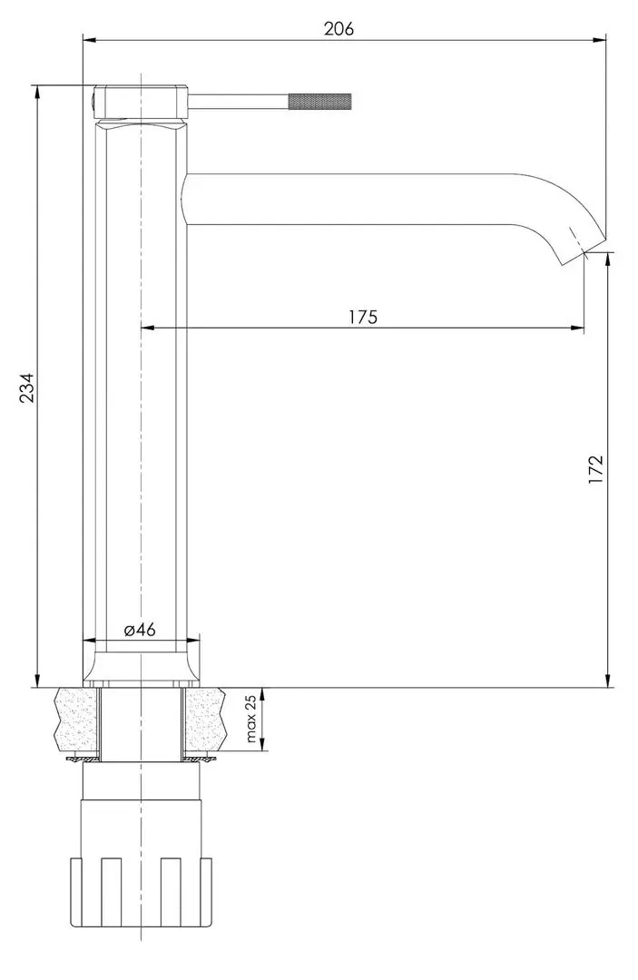 Смеситель для умывальника Imprese Brenta ZMK081906011 (Nickel)
