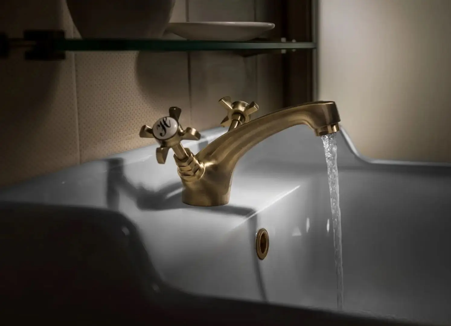 Baterie pentru lavoar Imprese Cuthna 05280 (Bronze) - 2