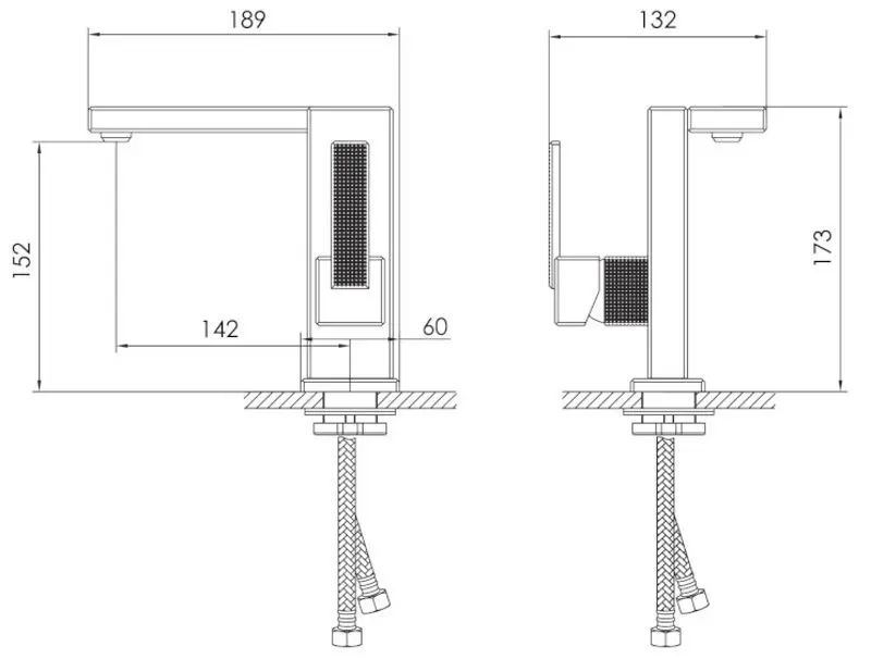 Baterie pentru lavoar Imprese Deira ZMK112009010 (Champagne) - 3
