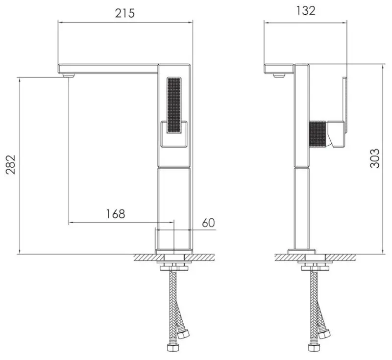 Baterie pentru lavoar Imprese Deira ZMK122001011 (Chrome) - 3