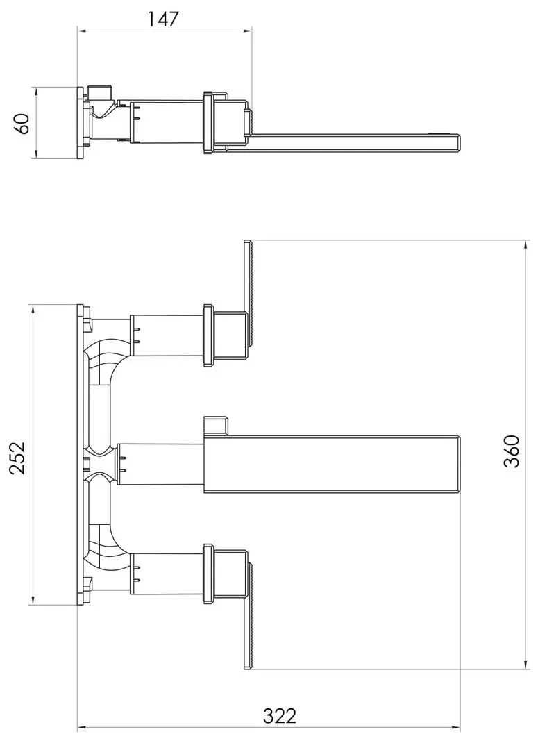Смеситель для умывальника Imprese Deira ZMK122001030 (Chrome)