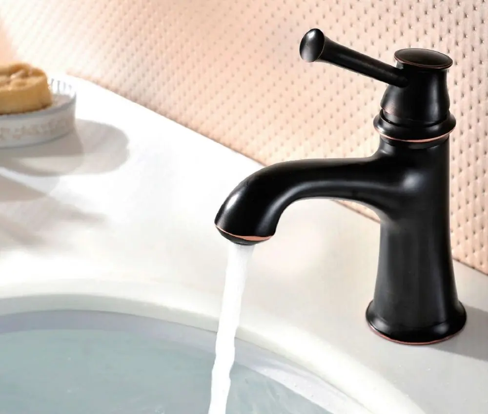 Baterie pentru lavoar Imprese Podzima Zrala ZMK02170801 (Black)