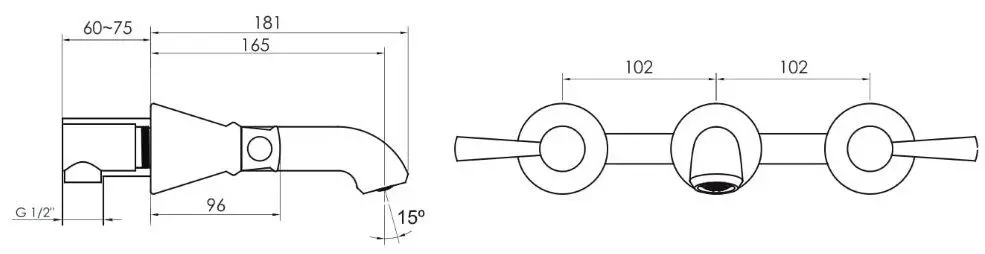Смеситель для умывальника Imprese Podzima Zrala ZMK02170803 (Black)