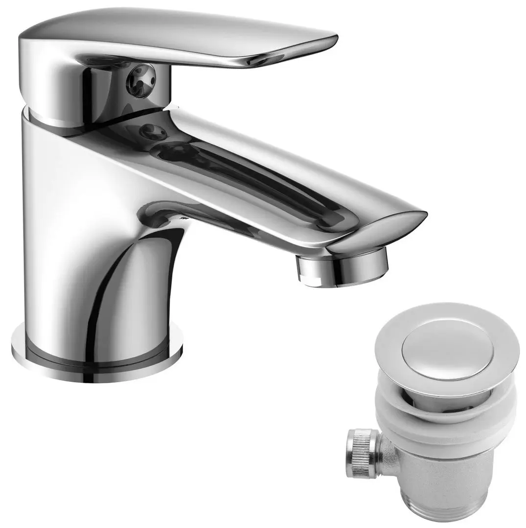 Baterie pentru lavoar Imprese Praha New 05030PP (Chrome) - 2