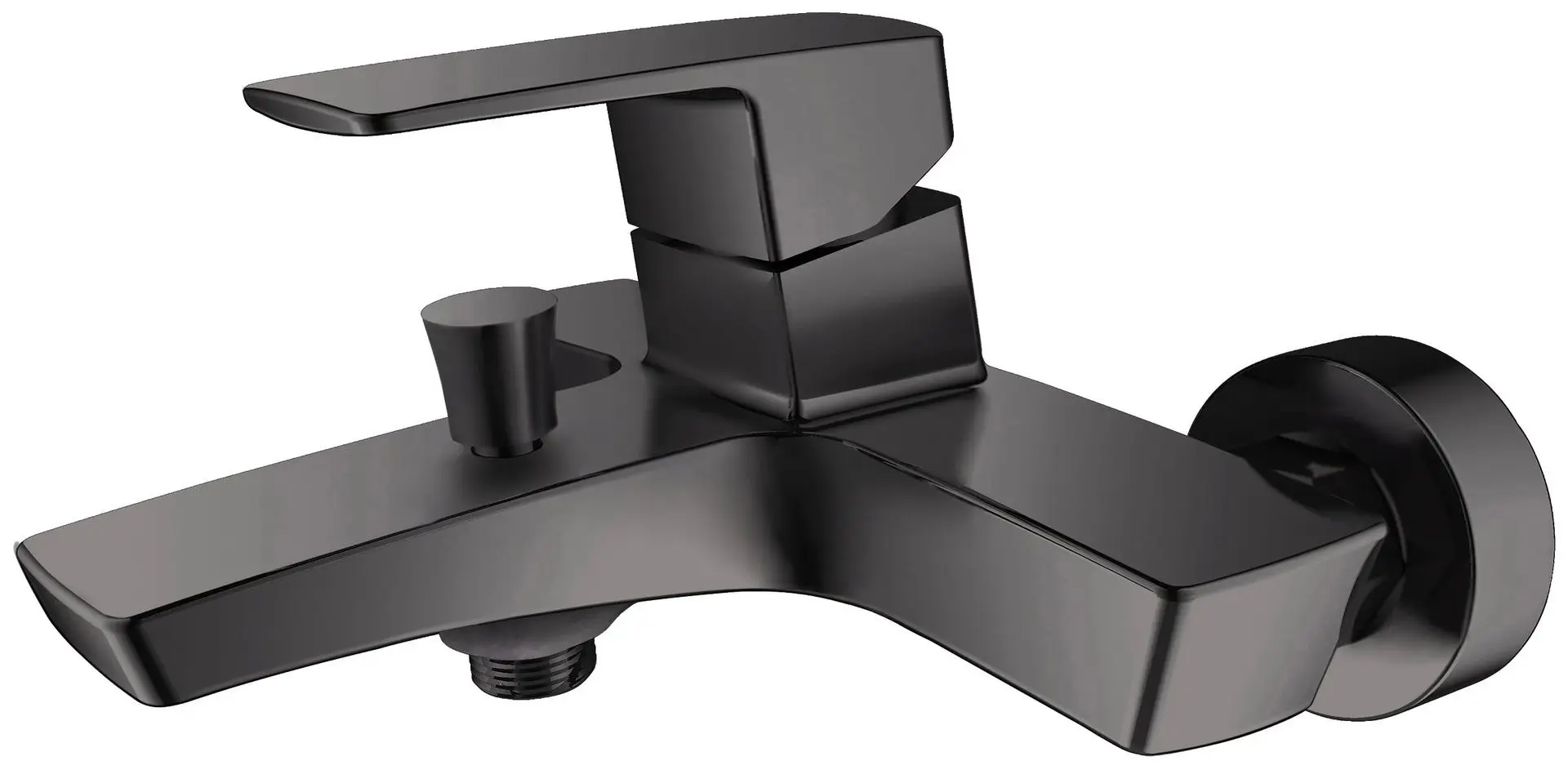 Смеситель для ванны и душа Imprese Grafiky ZMK041807040 (Black Nickel)