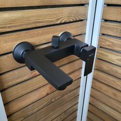 Baterie pentru cada si dus Imprese Karlov f03207610AA (Black) Thumb