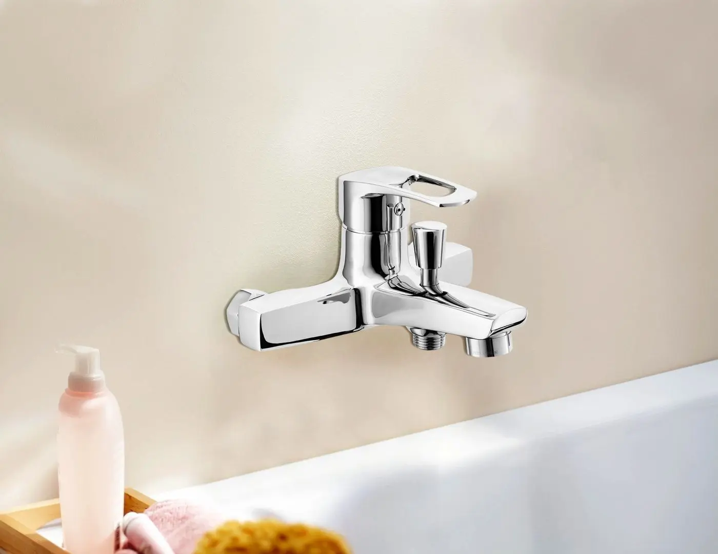 Baterie pentru cada si dus Imprese Lidice 10095 (Chrome) - 2