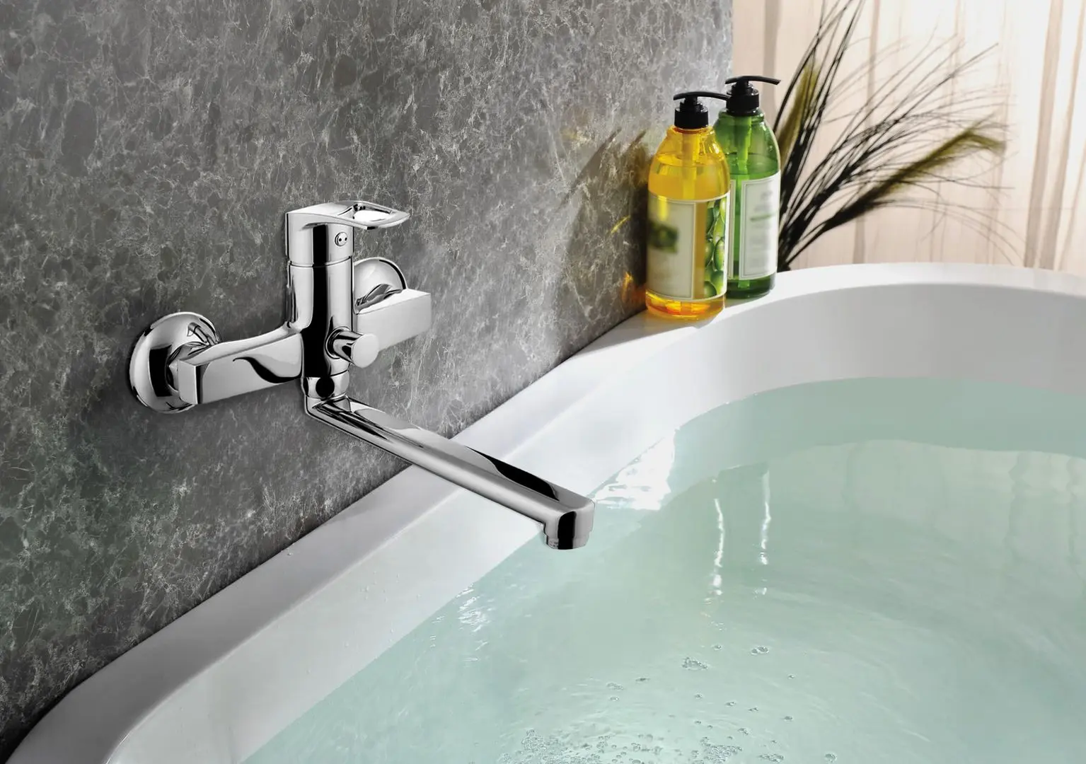 Baterie pentru cada si dus Imprese Lidice 35095 (Chrome) - 2