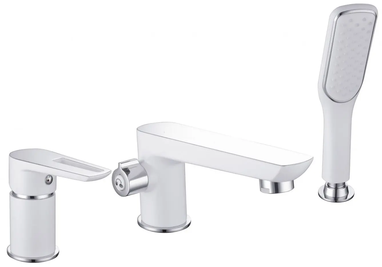 Baterie pentru cada si dus Imprese Breclav 85245W (Chrome/White)