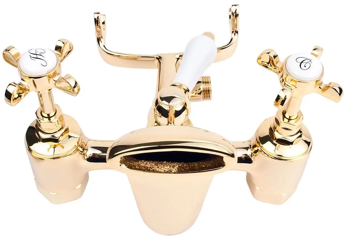 Смеситель для ванны и душа Imprese Cuthna Zlato 10280 (Gold)