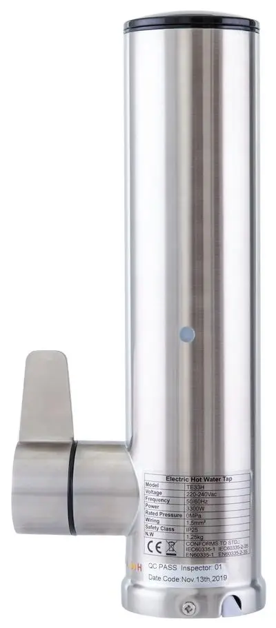 Электрический смеситель для нагрева воды Jnod TE33H (Inox) - 4