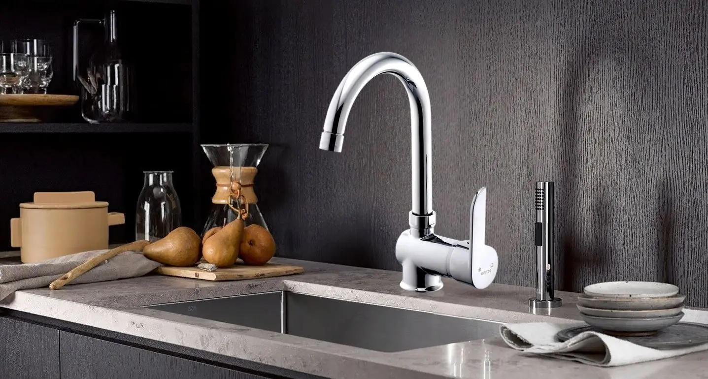 Baterie pentru chiuveta Kas Gulnihal 92.42.215 (Chrome) - 3