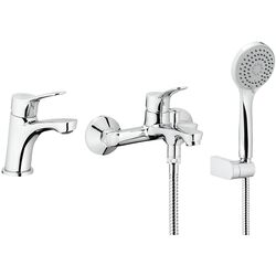 Set de baterii pentru baie KFA Armatura Morris 5241-003-00 (Chrome)
