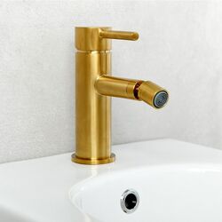 Смеситель для биде KFA Armatura Moza 5037-015-31 (Gold) Thumb