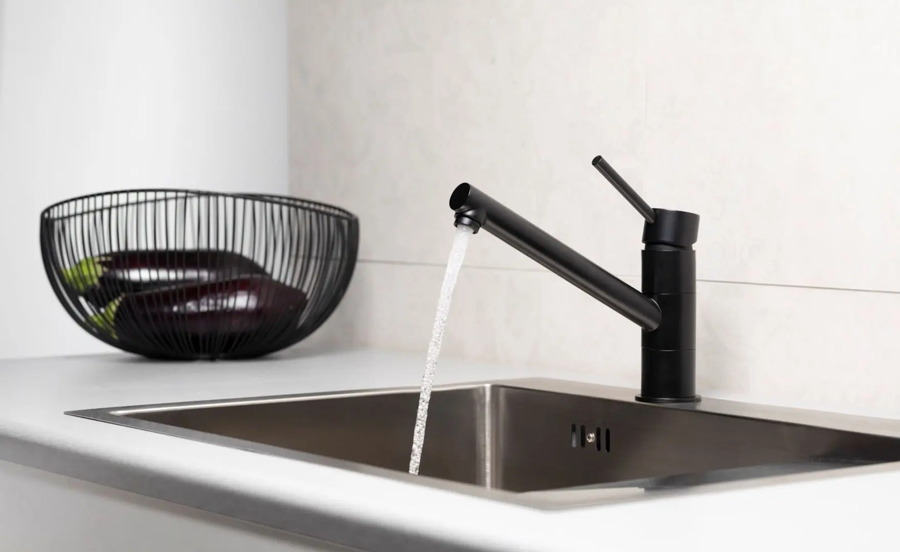 Baterie pentru chiuveta KFA Armatura Andra 6533-915-81 (Black)