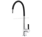 Смеситель для мойки KFA Armatura Calix 6543-915-00 (Black/Chrome)