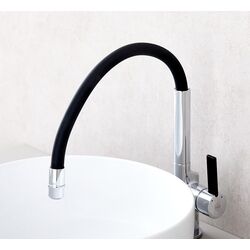 Baterie pentru chiuveta KFA Armatura Calix 6543-915-00 (Black/Chrome) Thumb