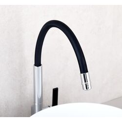 Baterie pentru chiuveta KFA Armatura Calix 6543-915-00 (Black/Chrome) Thumb