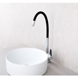 Baterie pentru chiuveta KFA Armatura Calix 6543-915-00 (Black/Chrome) Thumb