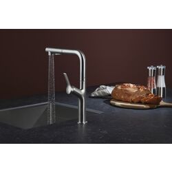 Baterie pentru chiuveta KFA Armatura Duero Design 6623-220-22 (Inox) Thumb