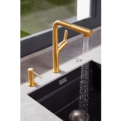 Смеситель для мойки KFA Armatura Duero Design 6623-220-31 (Gold Matte) Thumb