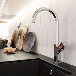 Baterie pentru chiuveta KFA Armatura Morganit 4923-915-00 (Chrome) Thumb